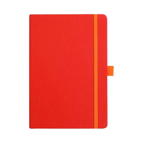 RPET Heathered Journal w/Pen Loop