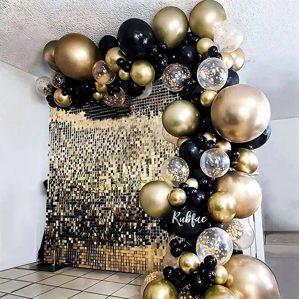 Glitter Balloon Set for Birthday Party Ceremony Decoration