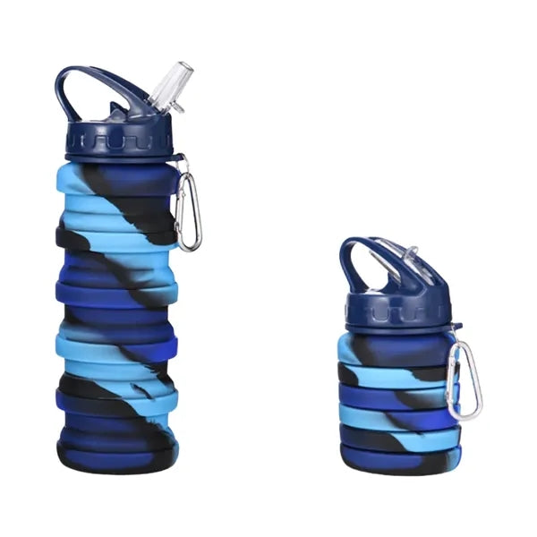 Folding Camouflage Water Bottle