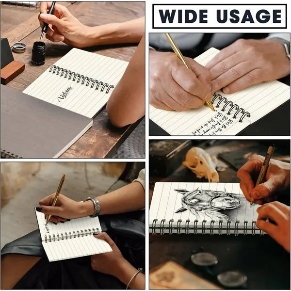 B7 120 Pages Mini Eco Paper Portable Spiral Notebook