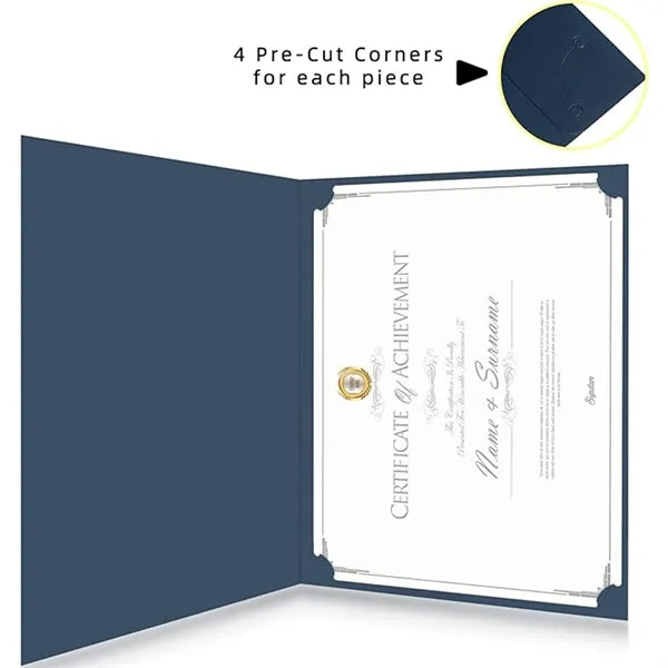 Paper Certificate Folders