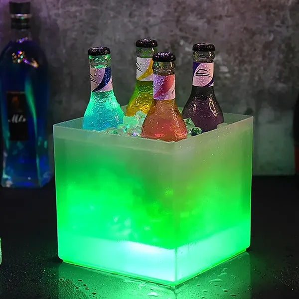 3.5L LED Light-Up Ice Bucket for Party and Bar
