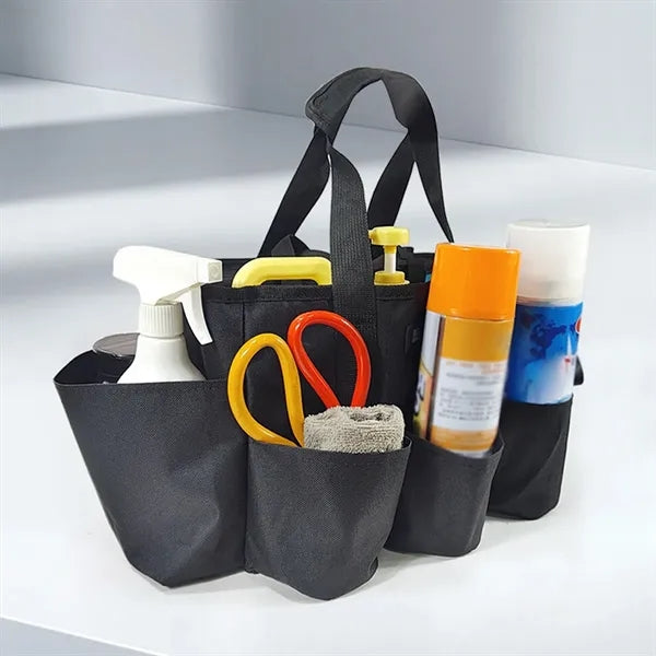 Heavy Duty Multi Pocket Utility Tote Organizer Bag Carry