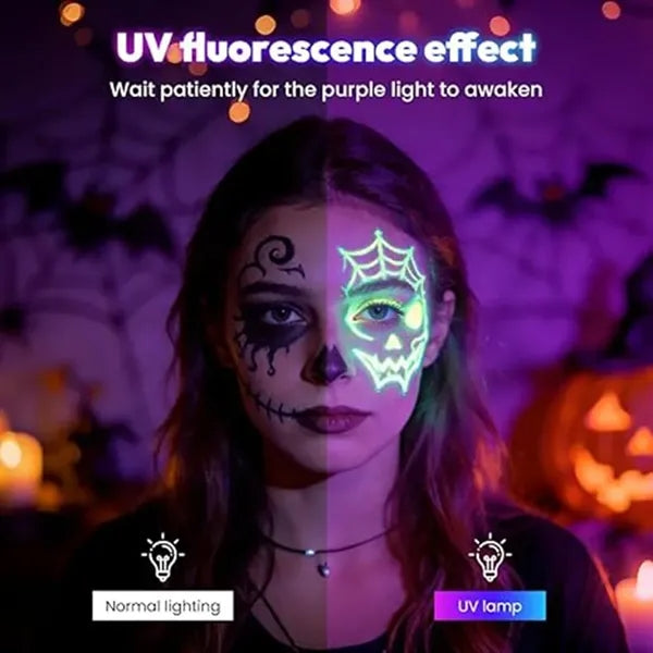 UV Neon Face Paint Markers