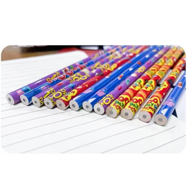 Cartoon HB Pencil with Eraser - Fun Stationery for Kids