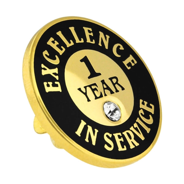 Excellence In Service Pin 1 - 60 Years