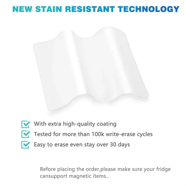 12x8 Inch Magnetic Dry Erase Whiteboard Set