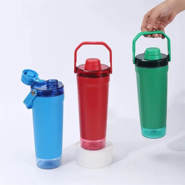 16oz. Stainless Steel Vacuum Insulated Bottle w/ Handle