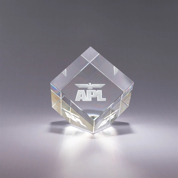 Plaza Crystal Paperweight