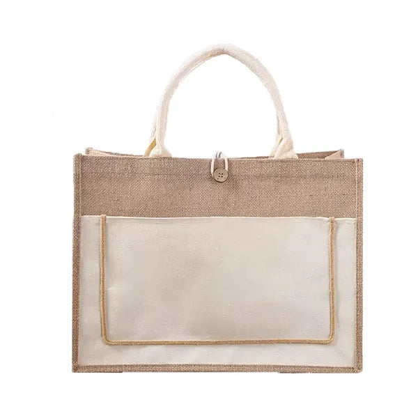 Burlap Tote Bags With Handles
