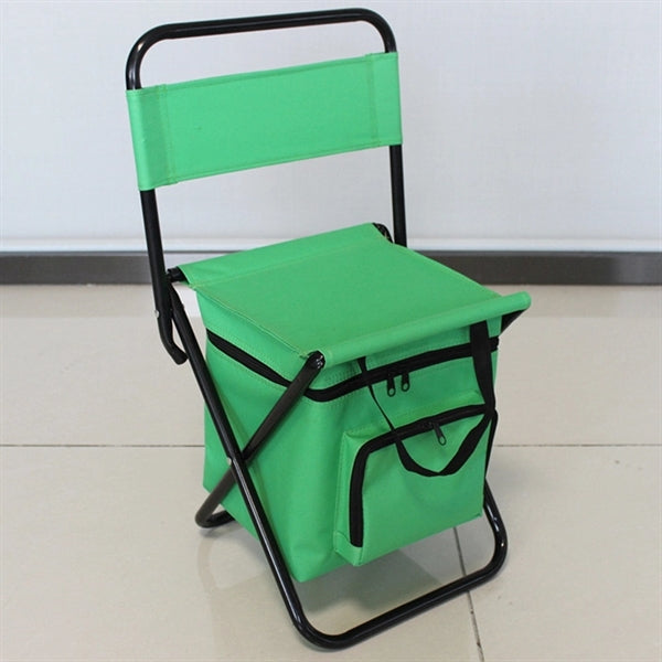 Portable Fishing Chair With Cooler Bag