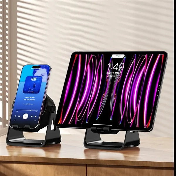 3 in 1 Wireless charging speaker phone holder