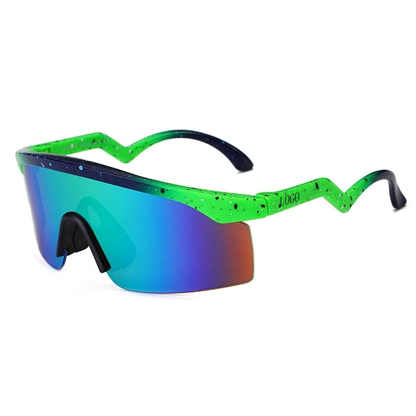 Full color polarized sports sunglass FDA passed