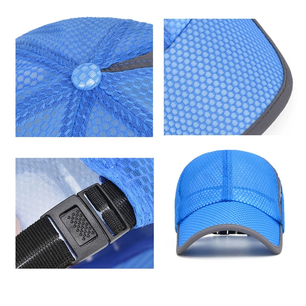 Unique Unisex Breathable Quick Dry Mesh Baseball Cap Sun Hat