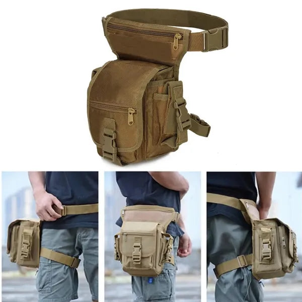 Heavy Duty Tactical Drop Leg Bag Waist Thigh Pack