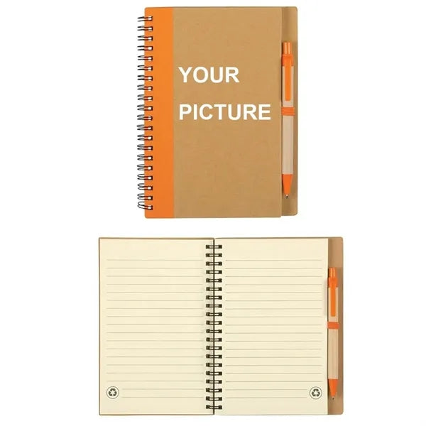 Spiral Ruled Notebook With Pen