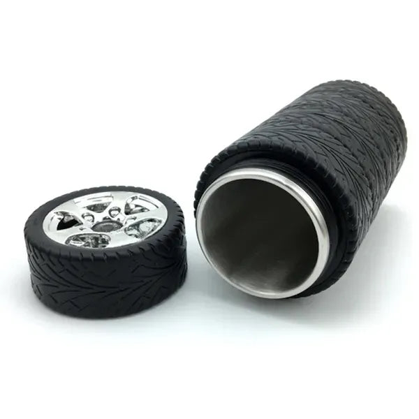 Tire Style Water Bottle Travel Mug