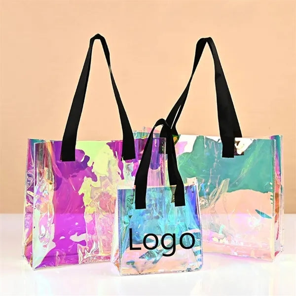 Holographic Clear Tote Bag
