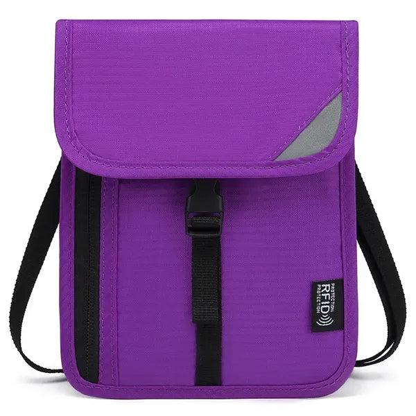 RFIDS Neck Wallet Travel Pouches
