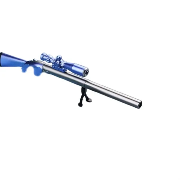 Sniper Rifle Black Gel Ink LED Light Pen
