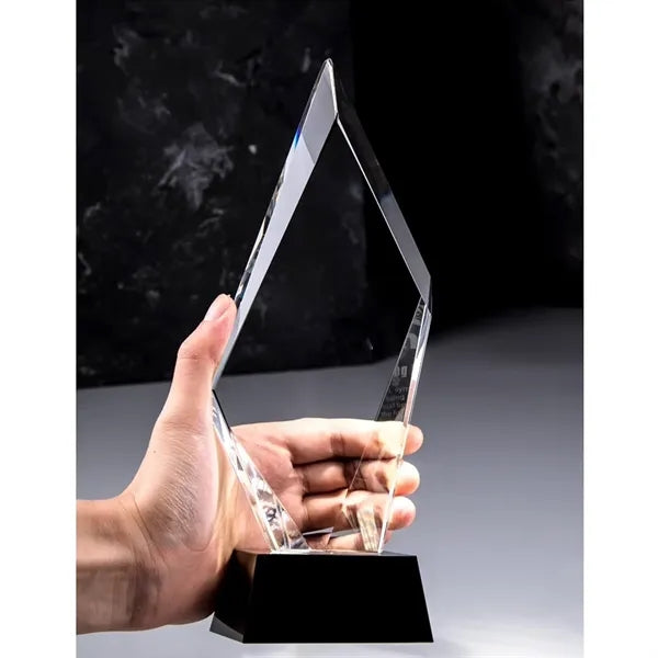 Diamond Geometric Crystal Trophy