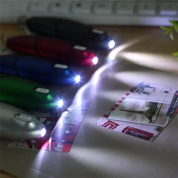 Multifunctional Pen with Screwdriver and LED Flashlight