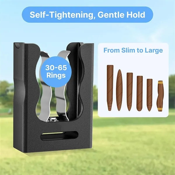 Magnetic Cigar Holder For Golf Course Use