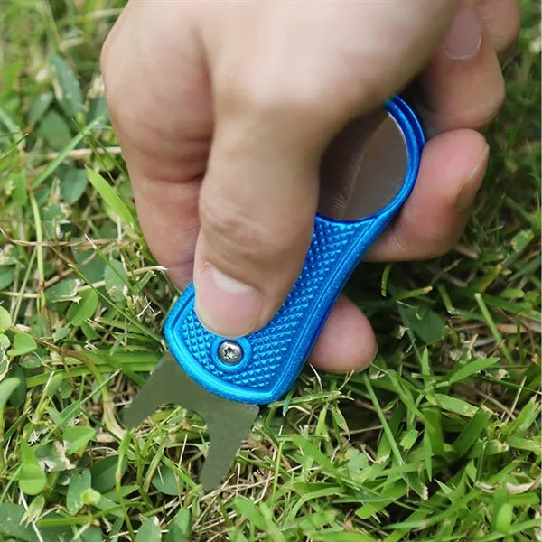 Foldable Golf Divot Repair Tool