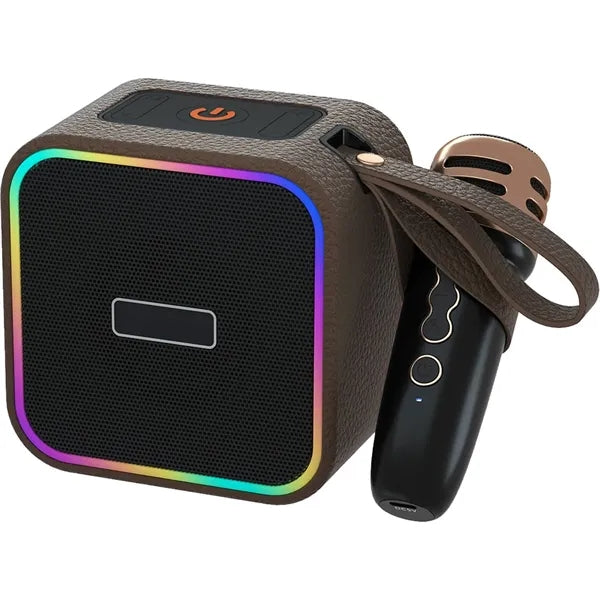Mini Wireless Karaoke Speaker w/ Microphones