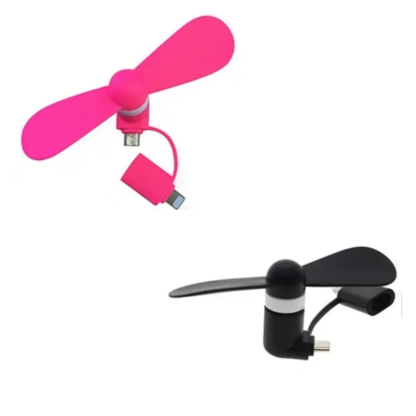 2 In 1 Cellphone USB Fan
