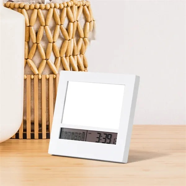 Photo Frame Digital Alarm Clock