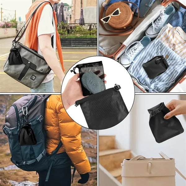 Waterproof Travel Soap Bar Case Pouch W/ Mesh Saver Bag Set