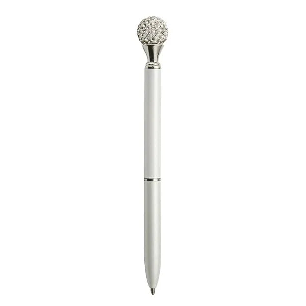 Metal Rotary Diamond Ball Pen w/ Box