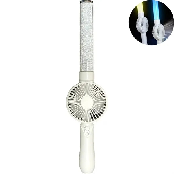 USB Rechargeable Concert LED Glow Stick w/Fan