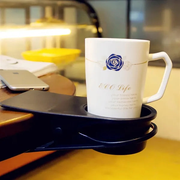 Desk Drinking Cup Holder Clip for Water Drink Coffee Mug