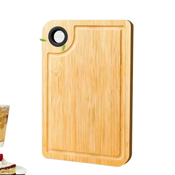 Double-Sided Household Bamboo Cutting Board w/ Groove
