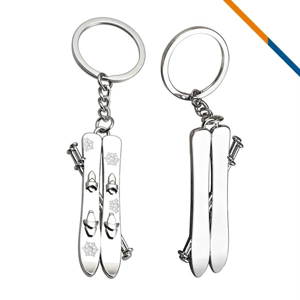 TwinTip Skis Keychain