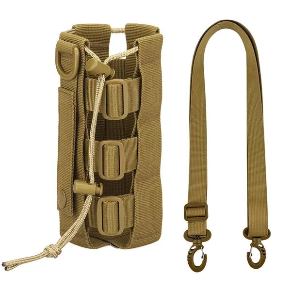 Adjustable Tactical Water Bottle Holder w/ Strap