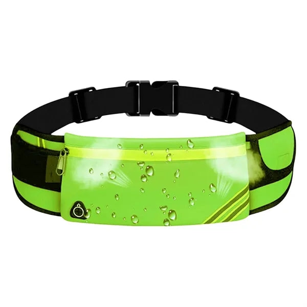 Nylon Sports Reflective Waist Bag