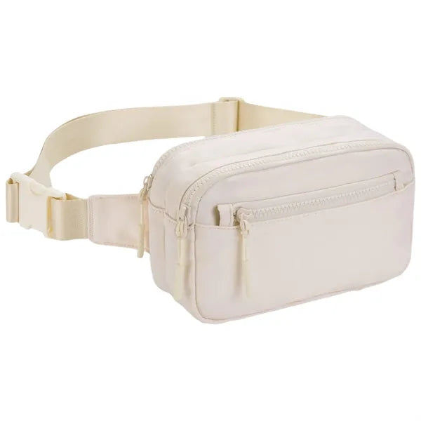 Nylon Multi-Compartment Waist Storage Bag