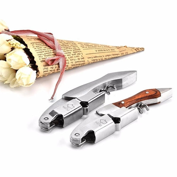 Professional Rosewood Handle Wine Bottle Opener