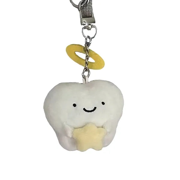 Tooth Angel Plush Keychain