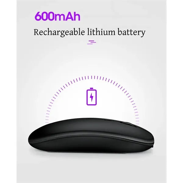 Slim Bluetooth Dual-Mode Wireless Mouse