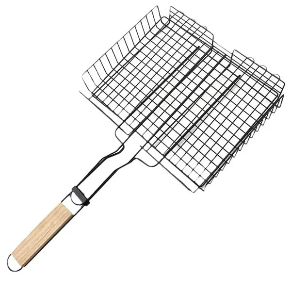 Rustproof Stainless Steel BBQ Grilling Basket