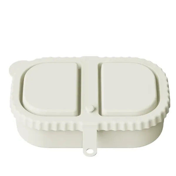 Silicone Double Compartment Snack Containers