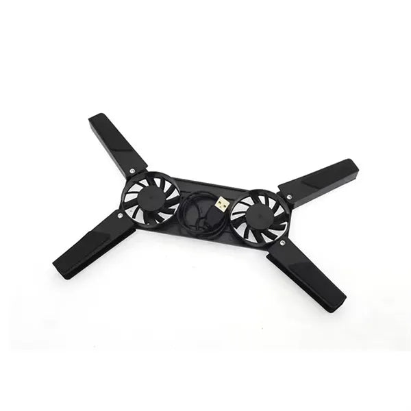 Foldable USB Laptop Cooling Pad/Dual Fan