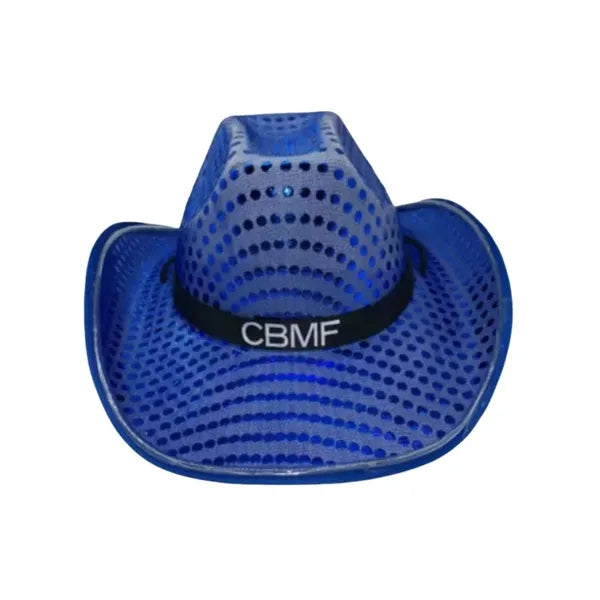 Sequin LED Cowboy hat