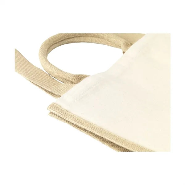 Double Handbags Organic Cotton Shopper Tote Bag