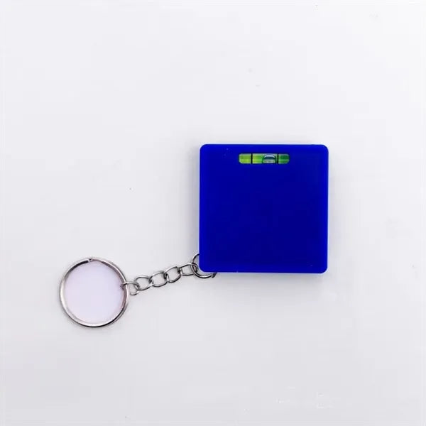 Square Level Tape Measure Key Tag