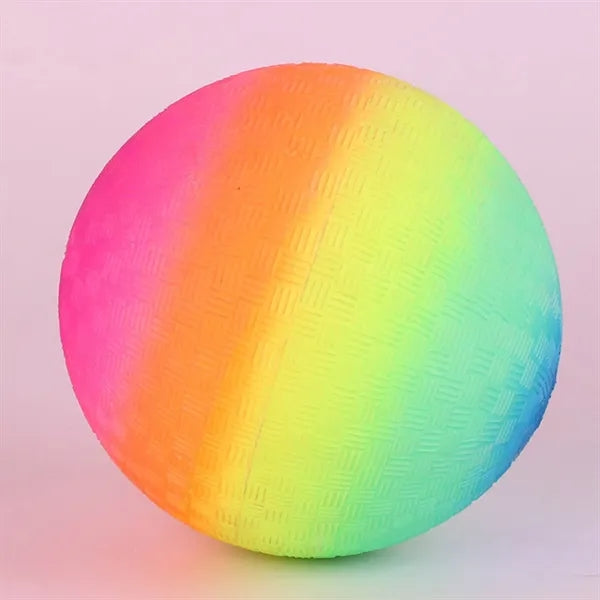 Rainbow Playground Ball For Kids